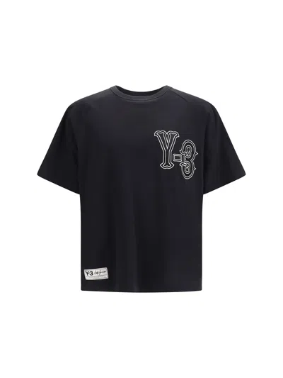 Y-3 Elite 5 Cotton T-shirt In Black