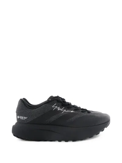 Y-3 Evo Sl Logo-print Trainers In Black
