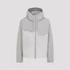 Y-3 Hooded Jacket Long Sleeves Chest Pocket In Brown