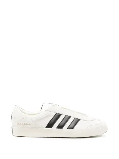 Y-3 Gazelle Lace-up Sneakers In White