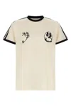 Y-3 Graphic Cotton T-shirt In Weiss