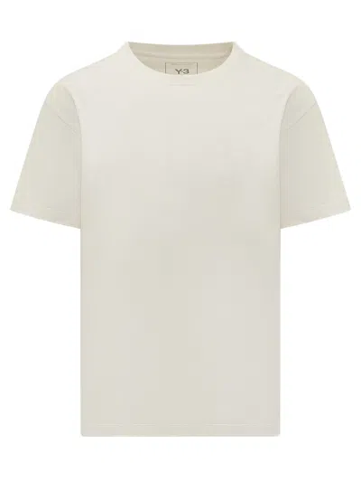 Y-3 Gironeck Reguther T-shirt In Neutral