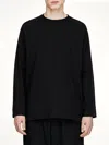 Y-3 Gradient 3 Stripe Ls T-shirt In Black