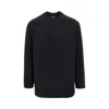 Y-3 Gradient Stripes Oversized T-shirt In Black