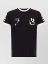 Y-3 Graphic Cotton Short-sleeve T-shirt In Red