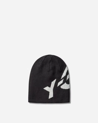 Y-3 Graphic Logo Beanie In Black