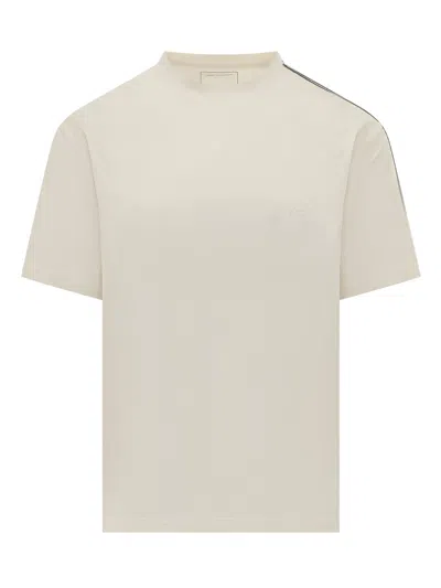 Y-3 Graphic Logo Crewneck T-shirt In Neutral
