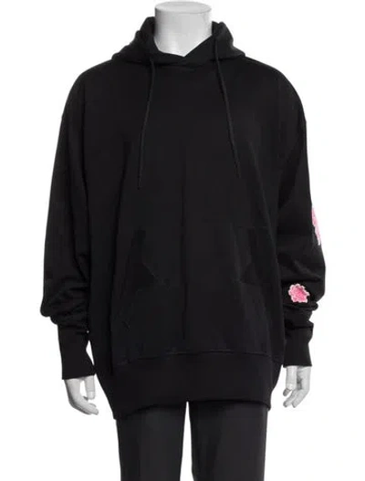Pre-owned Y-3 Graphic Print Crew Neck Pullover In Black