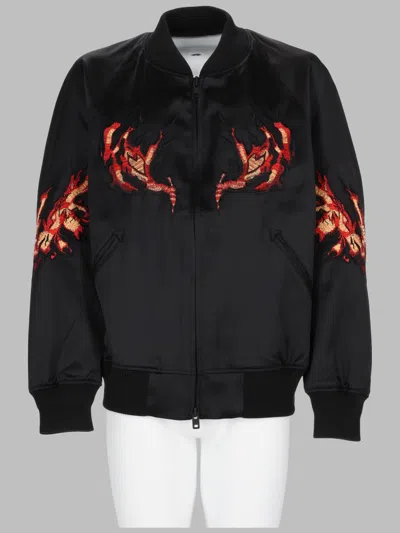 Y-3 Graphic Souvenir Jacket In Recycled Performance Jersey In Black