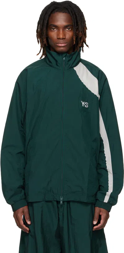 Y-3 3s Nylon Jacket In Green