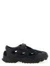 Y-3 Hammered-leather Trainers In Black