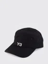 Y-3 Work Logo-detail Cap In Black