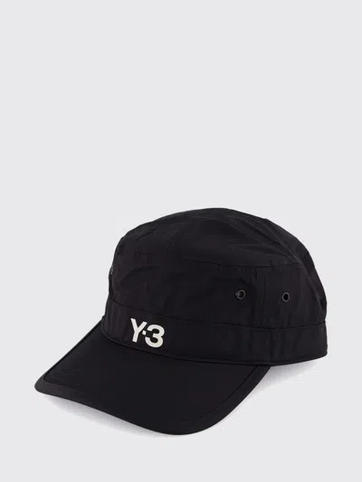 Y-3 Y-3 NYLON AND COTTON BASEBALL CAP WITH PEAK AND CONTRAST LOGO