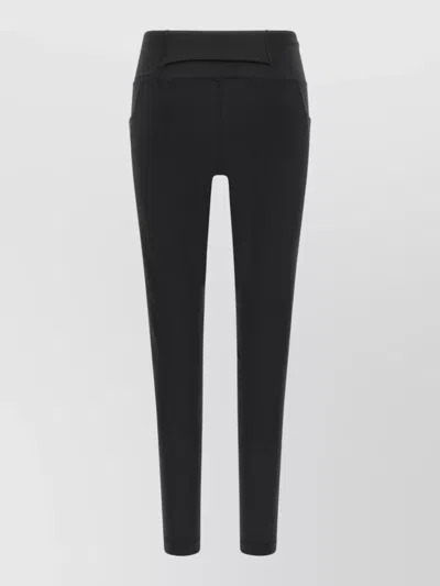 Y-3 High-rise Pocket Leggings In Black