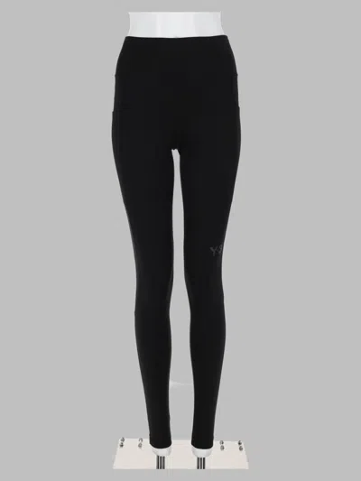 Y-3 High-waist Performance Leggings In Black