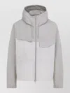 Y-3 Hooded Jacket Long Sleeves Chest Pocket In Gray