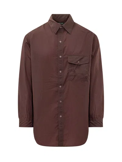 Y-3 -inspired Technical Overshirt For Fall/winter 2026 In Brown