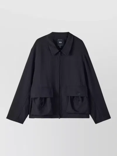 Y-3 Jacket Collar Long Sleeves Flap Pockets In Multi