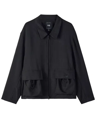 Y-3 Uniform Jacket In Black
