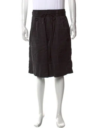 Pre-owned Y-3 Jogger Shorts In Black
