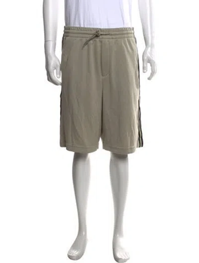 Pre-owned Y-3 Jogger Shorts W/ Tags In Neutrals