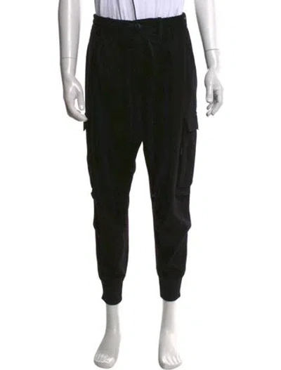 Pre-owned Y-3 Joggers In Black