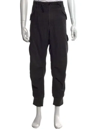 Pre-owned Y-3 Joggers In Black