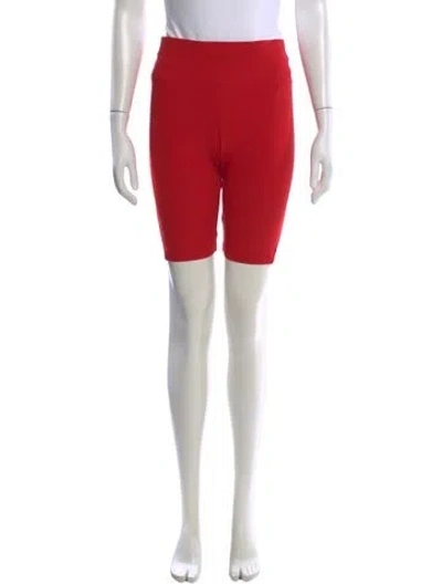 Pre-owned Y-3 Knee-length Shorts In Red