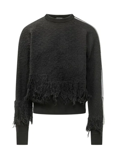Y-3 Knit 3s Sweatshirt In Green