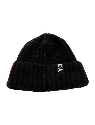 Pre-owned Y-3 Knitted Beanie In Multi