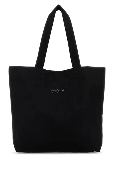 Y3 Kuro Black Canvas Shopping Bag