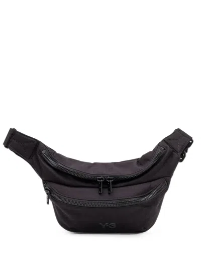 Y-3 Fanny Pack With Double Zipper In Black