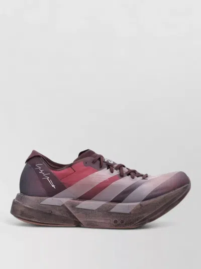 Y-3 Lace-up Running Shoes In Purple