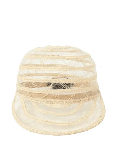 Y-3 Layered Mesh Cap In Neutral