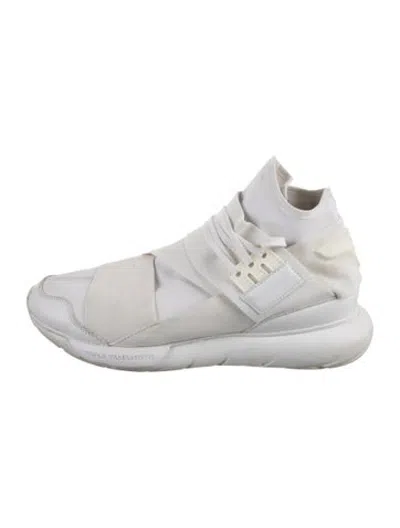 Pre-owned Y-3 Leather Boots In Grey