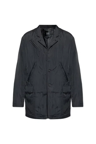 Y-3 Lightly Insulated Jacket In Brown