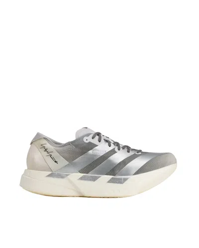 Y-3 Lightweight Performance Sneakers With Streamlined Design In White