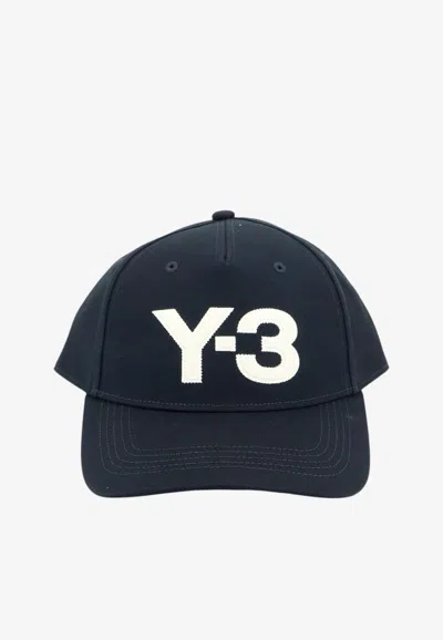Y-3 Logo Baseball Cap In White