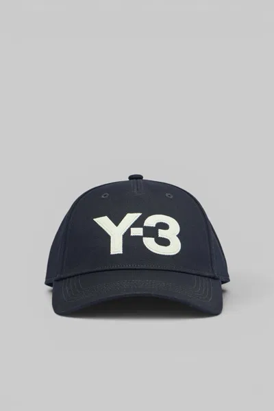 Y-3 Logo Cap In Black