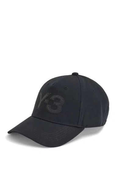 Y-3 Logo Cap In Gray