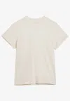 Y-3 Logo-print Crew-neck T-shirt In Neutral