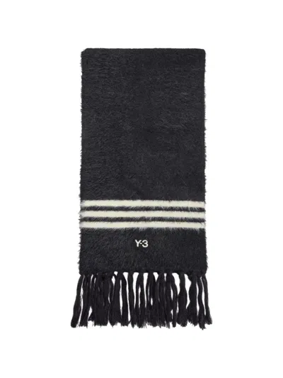 Y-3 Logo Scarf In Black