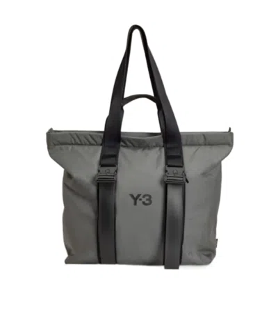 Y-3 Logo-detail Tote Bag In Pattern