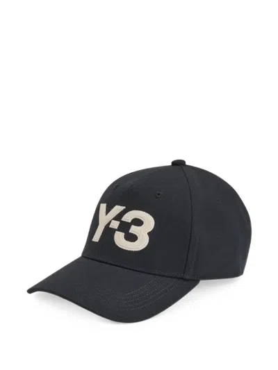 Y-3 Logo-embroidered Cap In 블랙
