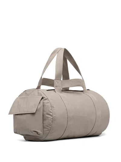 Y-3 Logo-print Holdall Bag In Blue