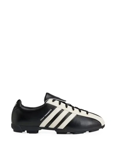 Y-3 Logo-print Panelled Sneakers In Black
