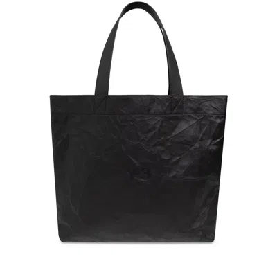 Y-3 Logo-print Tote Bag In Black