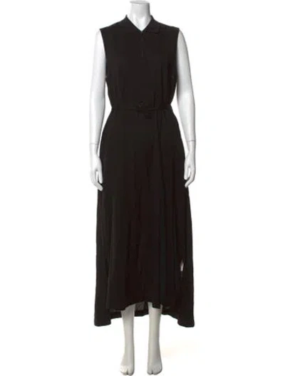 Pre-owned Y-3 Long Dress In Black