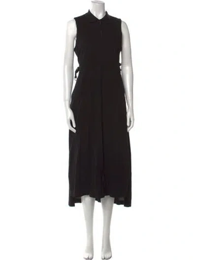 Pre-owned Y-3 Long Dress W/ Tags In Black