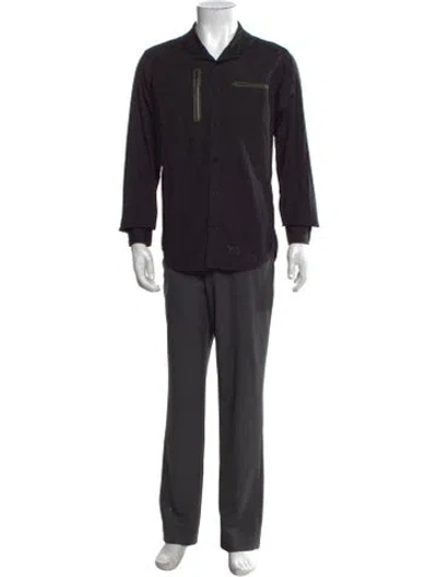 Pre-owned Y-3 Long Sleeve Shirt In Black